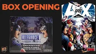 2023 Upper Deck Allegiance Avengers vs X-Men Box Opening.