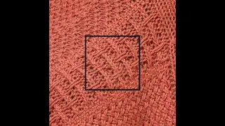 Nearly Winter Capelet Stitch #4 - Twisted Rib Weave
