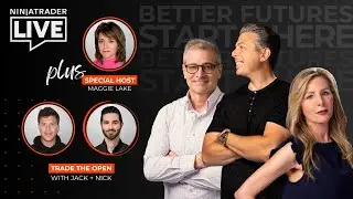 NinjaTrader Live | Trading + Analysis w/ Maggie Lake, Stacy Herbert, Nick + Jack, Leo + Salma 12/18