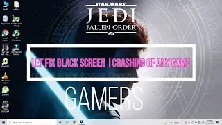 How to fix black screen | Crashing in games | Low End Pc