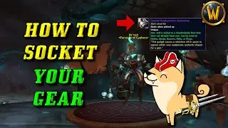 For Patches 9.0/9.0.5 - How to Socket Your Gear in Shadowlands! (Works with someLegendaries, too!)