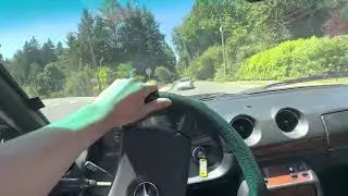 1985 300CD Driving Video