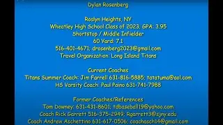 Dylan Rosenberg Prospect Video