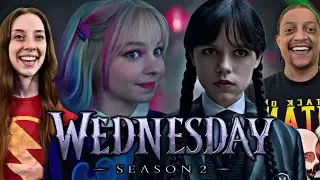 WEDNESDAY | SEASON 2 | OFFICIAL TEASER TRAILER | REACTION | JENNA AND TIM BURTON ARE BRINGING IT!🤯😱
