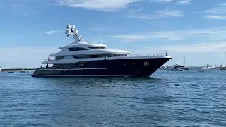 Tour of Nantucket super yachts!