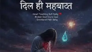 दिल ही मोहब्बत | Heart Touching Sufi Song 💔 | Broken Soul Cry to God | Emotional Pain Song