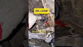 Stop CV Axle Oil Leaks FAST #car #mechanic