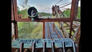 Rusty Abandoned Steam & Diesel Trains Dunaskin - Urbex Scotland