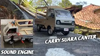 Pasang Sound Engine DIESEL Carry Wpl D12 ‼️‼️ rc wpl d12 Remote Control Rc Truck 