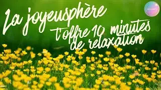 La Joyeusphère t'offre 10 minutes de relaxation
