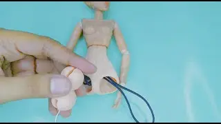 Assembling my handmade BJD (restringing)