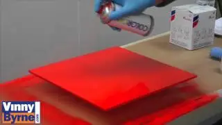 How to Spray a Glass Splash Back