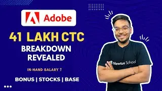 @Adobe 41 Lac CTC Breakdown | Base, Bonus, In-hand Salary | Software Engineer