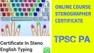 IISDT Online Course for Stenographers for TPSC Group C 2025