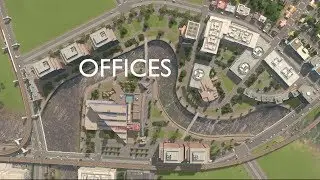 BUILDING OFFICE SPACE | GOVERNMENT AREA | Cities Skylines