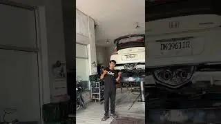 Pemasangan Downpipe-Frontpipe Dan Resonator NDK Exhaust di Honda CR-Z.