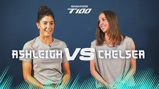 Ashleigh Gentle 🆚 Chelsea Sodaro | H2H Interview | Singapore T100