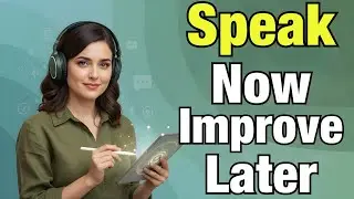 Speak Now Improve Later | Improve Your English Speaking | English Speaking Practice |Podcast