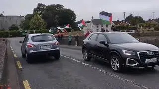 Belvelly Bridge Palestinian Solidarity Protest Friday 27th (1)