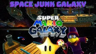 [Super Mario Galaxy] Space Junk Galaxy - Kamella's Airship Attack