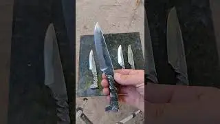 facas de prego de ferrovia #cutelariaartesanal #cutelaria#knifeskills