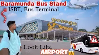 Baramunda Bus Stand ll Odisha Biggest Bus Terminal ll Baramunda Bus Stand ll Bhubaneswar ​⁠
