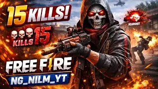 15 kills in br ranked game |solo vs duo| |gameplay video| |NG_NILM_YT| |