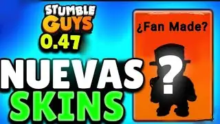 ¡las nuevas skin fan Made 0.47 de stumble guys!. 😱