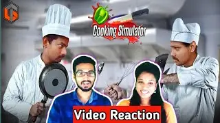 Cooking Simulator 😂🤭 | Tamil Gaming Video Reaction | Tamil Couple Reacts