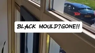 How to remove Black Mould from Kitchen Windows#beforeandafter  #kitchencleaning #mouldremoval