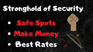 OSRS Stronghold of Security Training (SAFESPOTS INCLUDED)