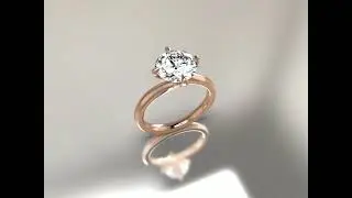18ct Rose Gold Grace Solitaire Engagement Ring | Daniel Christopher Jewellery | dcjewellery.com