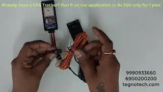 Wired GPS Tracker for Car with Microphone Voice monitoring Recording on Mobile
