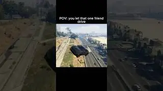 Bro always does the most💀 #shorts #gta5 #gtastunts
