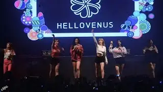 헬로비너스 - 끈적끈적, 직캠 풀샷 4K (HELLOVENUS - StickySticky, FANCAM) - 보루네오런 애프터파티 161105 - 스핑크스