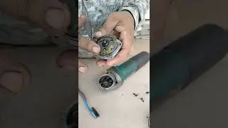 Angle grinder greasing