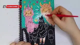  edinarog drawing engravings🦄#titorial #drawing #coloring 