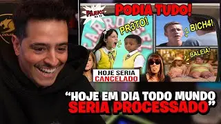 CORINGA reage Os Maiores Absurdos da TV que hoje seriam CRIME! Carrossel/Novelas eram Assustadores!