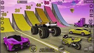 SuperHero Car Stunt Game || Drive Byte Gameplay Walkthrough || Max Driving Action || #001