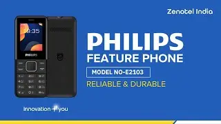 Philips E2103 Feature Phone | Reliable & Durable