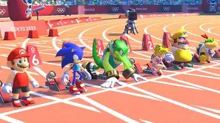 Mario & Sonic at the Olympic Games Tokyo 2020 - 100m