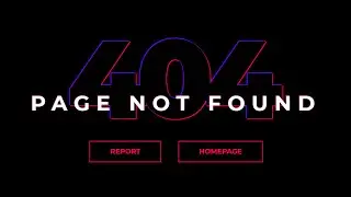 How To Create 404 Error Page | Custom 404 Page Not Found Using HTML & CSS | Code4Education 2021