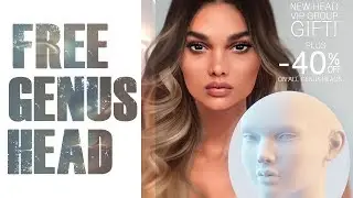 FREE GENUS BENTO HEAD -  #STAYHOME GIFT - Second Life