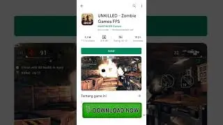 UNKILLED : Zombie games FPS || Free download now