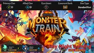 Monster Train 2 &mdash; Ковенант, ранг 10 &mdash; Пробужденный с Изгнанными &mdash; Забег Титанов