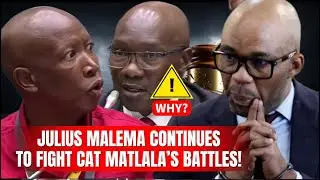 JULIUS MALEMA HAS LOST HIS BITE AND EXPOSES HIS LOVE FOR CAT MATLALA!