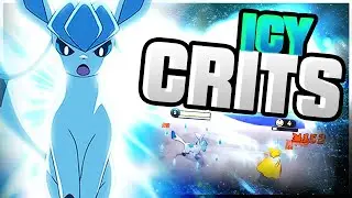 GLACEON DAMAGE IS INSANE!? | POKEMON UNITE