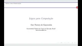 L&oacute;gica de Primeira-Ordem: Sistema de Dedu&ccedil;&atilde;o Natural no Estilo de Gentzen