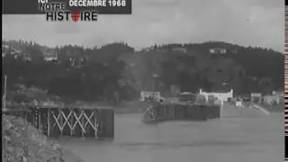 ICI NOTRE HISTOIRE   Construction Pont Dubuc 1971