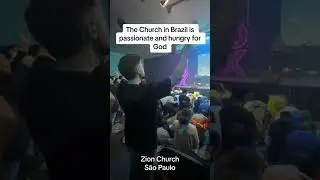 The Church in Brazil is hungry for God! May we be more like this #church #worship #brazil #christian